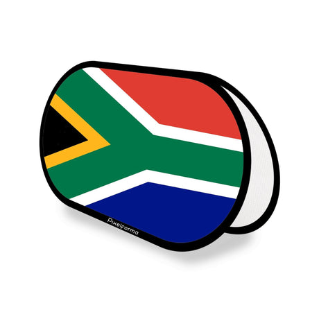 Support publicitaire ovale Drapeau de l'Afrique du Sud - Pixelforma 