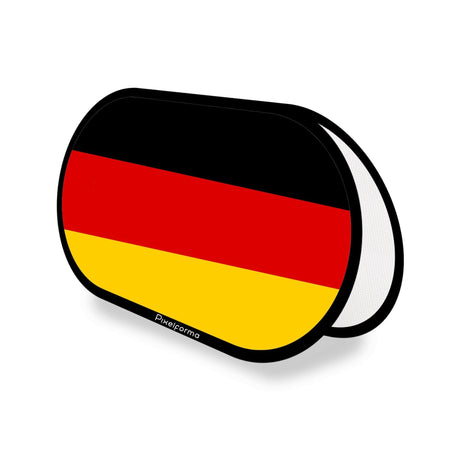 Support publicitaire ovale Drapeau de l'Allemagne - Pixelforma 