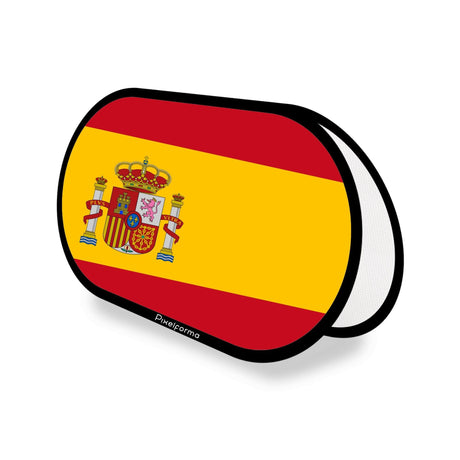 Support publicitaire ovale Drapeau de l'Espagne - Pixelforma 