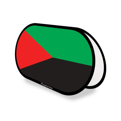 Support publicitaire ovale Drapeau de la Martinique - Pixelforma 