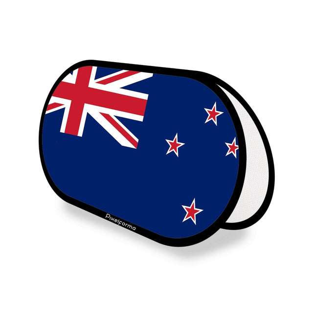 Support publicitaire ovale Drapeau de la Nouvelle-Zélande - Pixelforma 