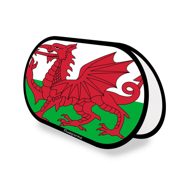 Support publicitaire ovale Drapeau du pays de Galles - Pixelforma 