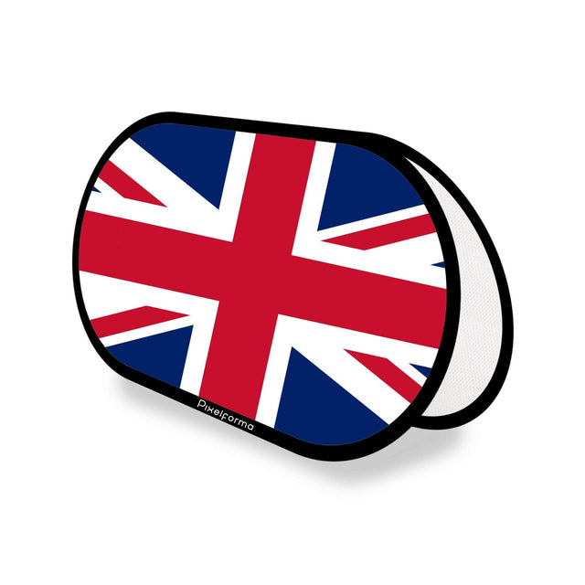 Support publicitaire ovale Drapeau du Royaume-Uni - Pixelforma 