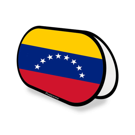 Support publicitaire ovale Drapeau du Venezuela - Pixelforma 